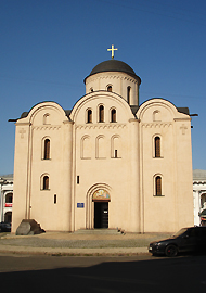 église de Podil reconstuite sur les plans d'origine