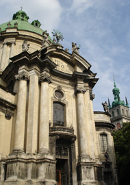 Lviv - l'église dominicaine
