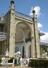 le palais Vorontsov à Aloupka